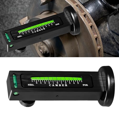 Adjustable Magnetic Gauge Tool, Camber Castor Strut Wheel Alignment Black