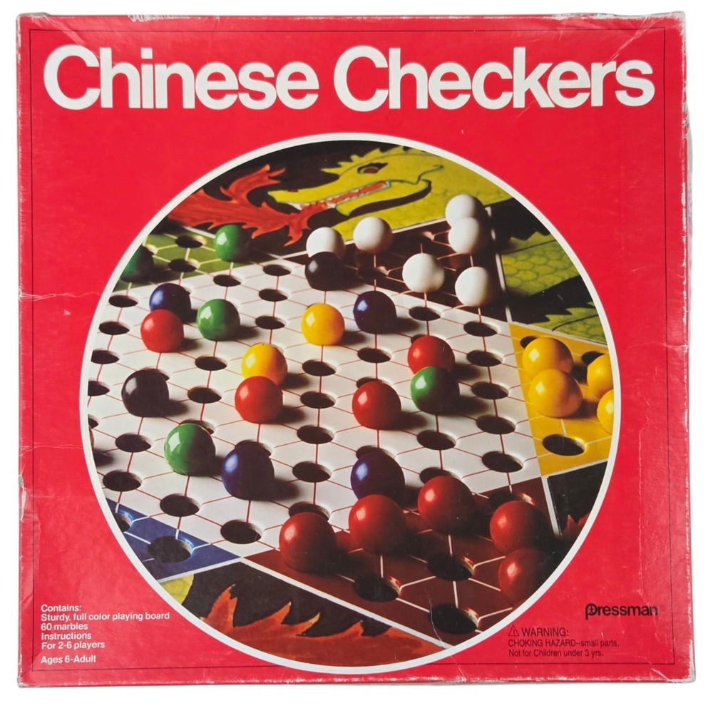 Chinese Checkers #2053 - Pressman 1992 READ**