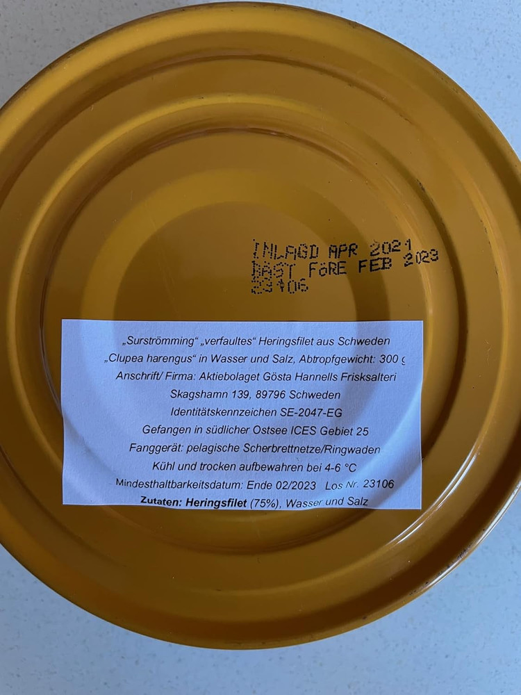 Surstromming - 300G Surstromming Challenge