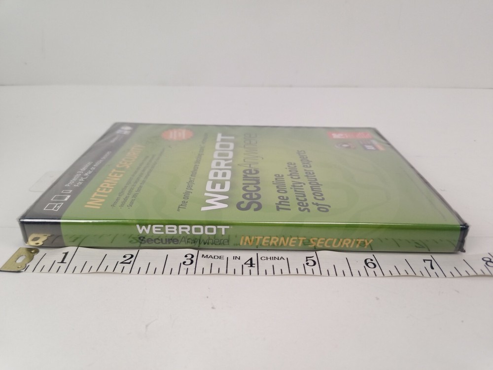 Webroot Secure Anywhere Internet Security PC MAC Mobile Devices Windows 8 New