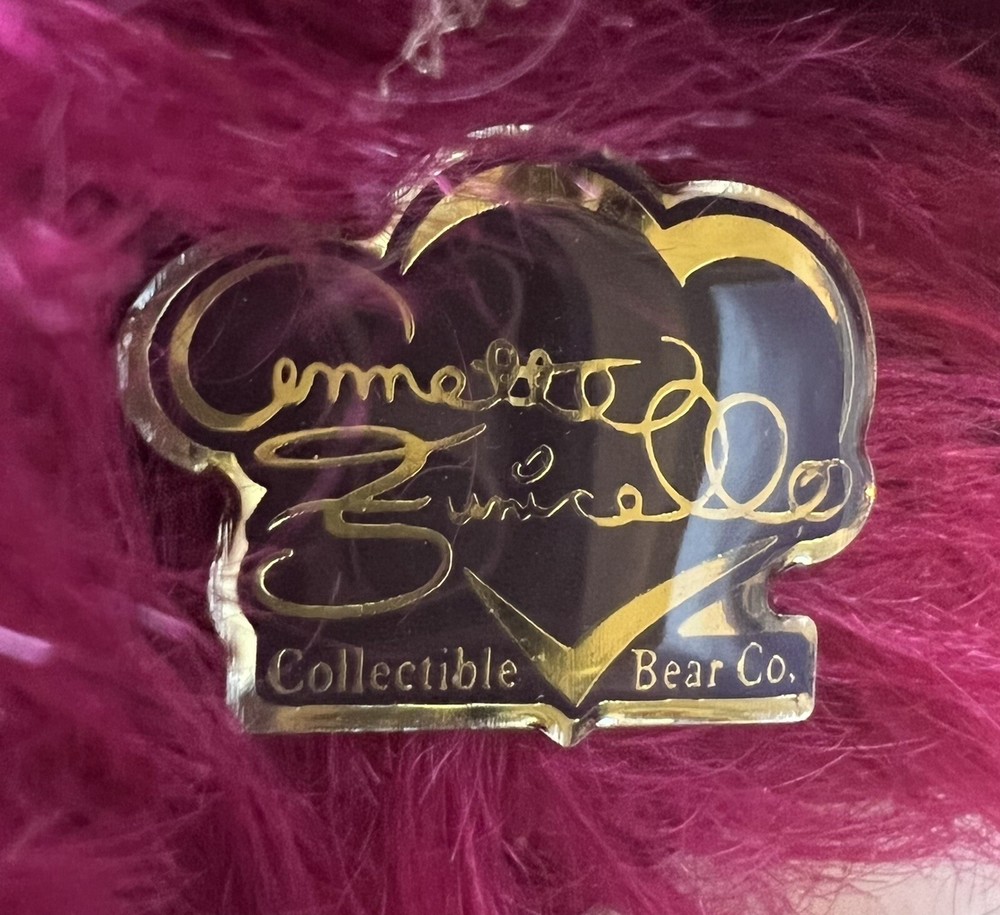 Annette Funicello Ruby Red Bear 88272 Certificate