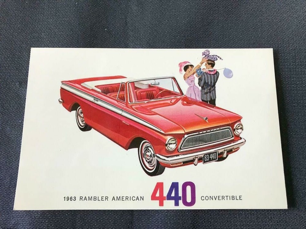 Auto Advertising, Rambler Auto Postcards