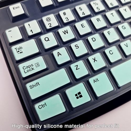 Premium Ultra Thin Silicone Keyboard Protector,Compatible with (Mint Green)