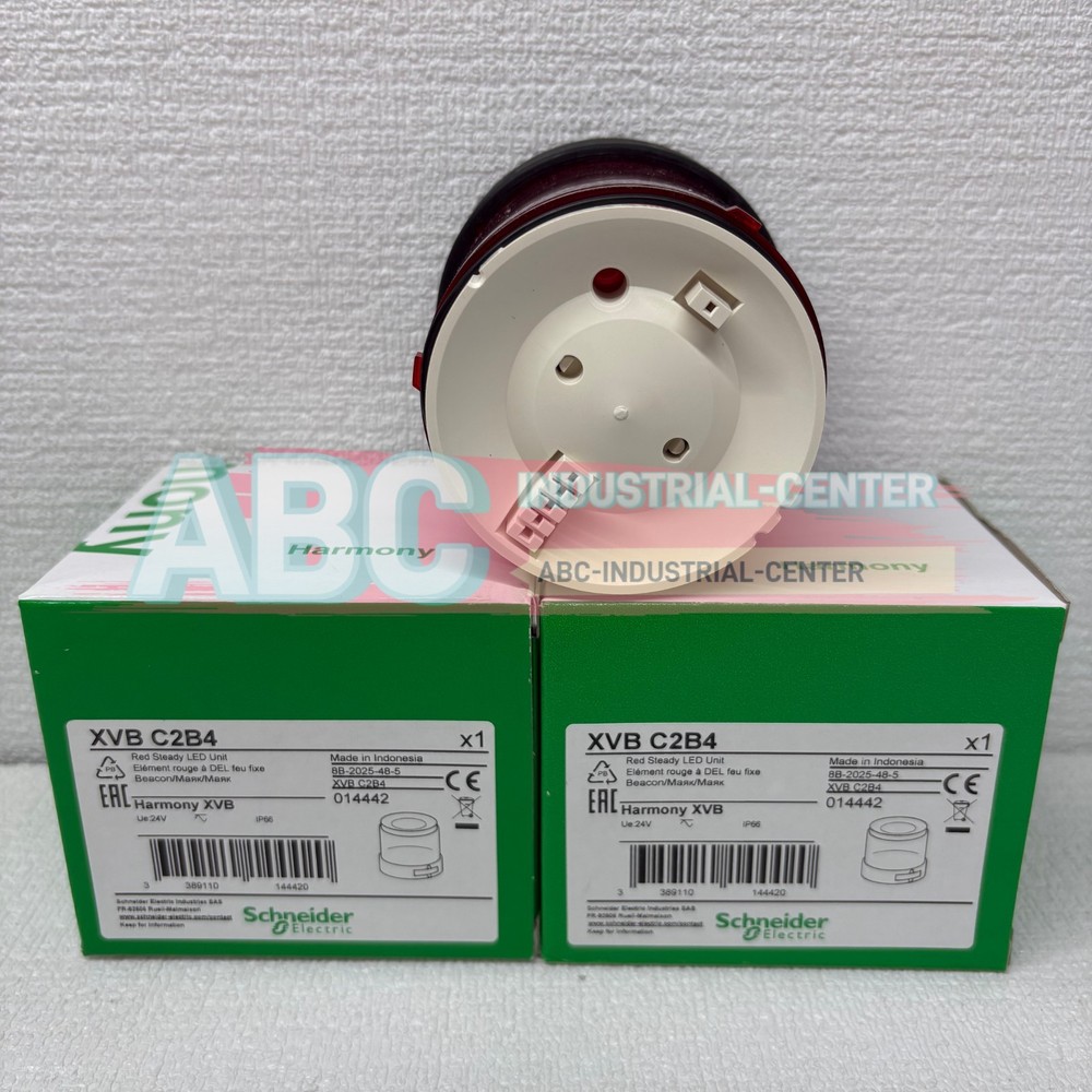 1PCS New Schneider XVB C2B4 Red warning light#