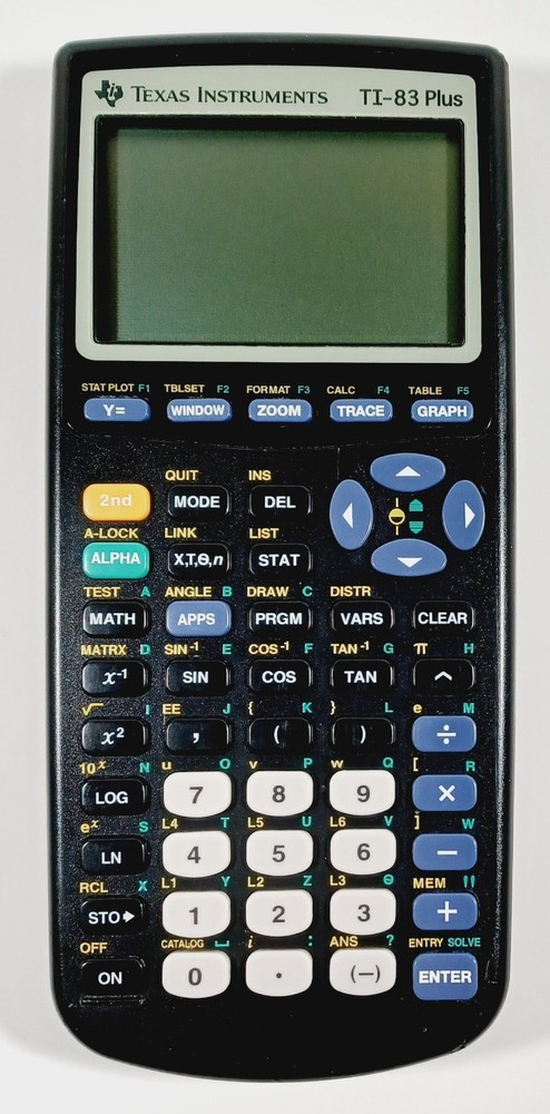 Texas Instruments TI-83 Plus Graphing Calculator - WORKING COSMETIC ISSUES