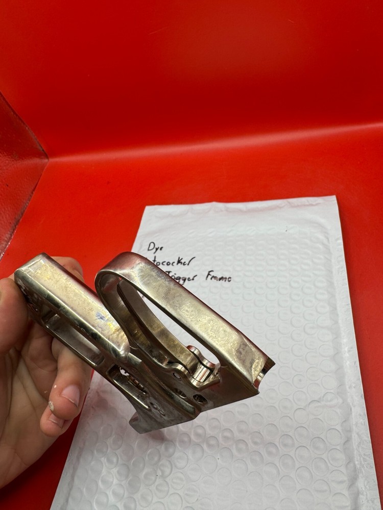 Dye Autococker Swing Trigger Frame Silver