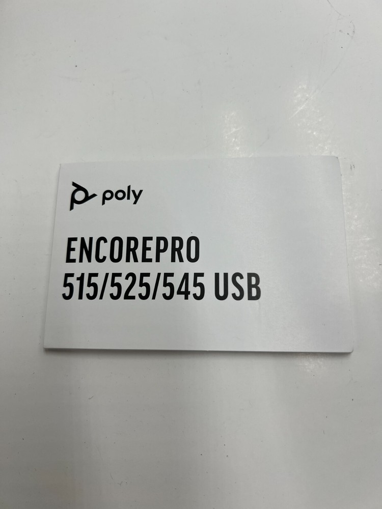 Poly EncorePro EP525-M Binaural On-Ear Wired USB-A Headset 783R2AA