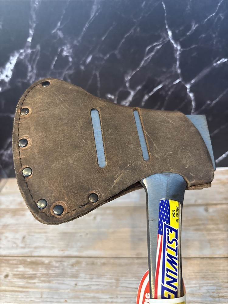 Estwing Leather Sheath for A Hatchet Original Pattern But BETTER. Sheath Only