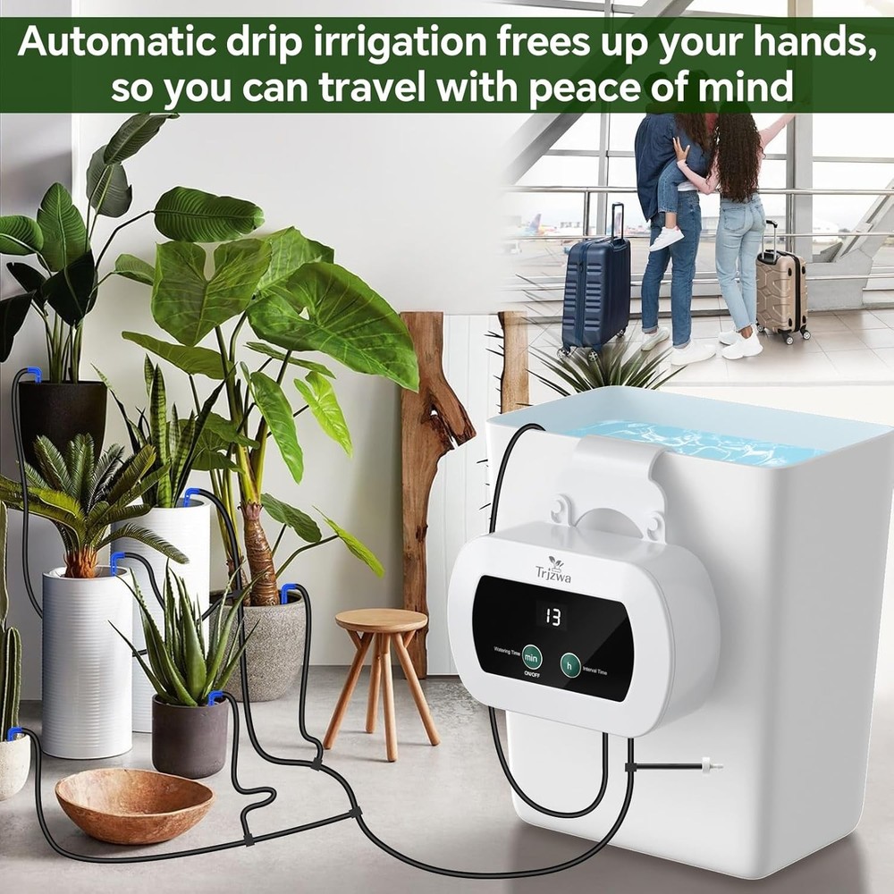 Programmable Watering System - Self Watering Devices with USB for Indoor Plants