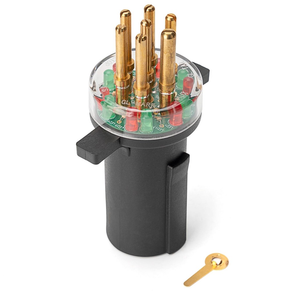 7-way tractor plug tester. Trailer light tester. Tracker alt for tractor-trailer