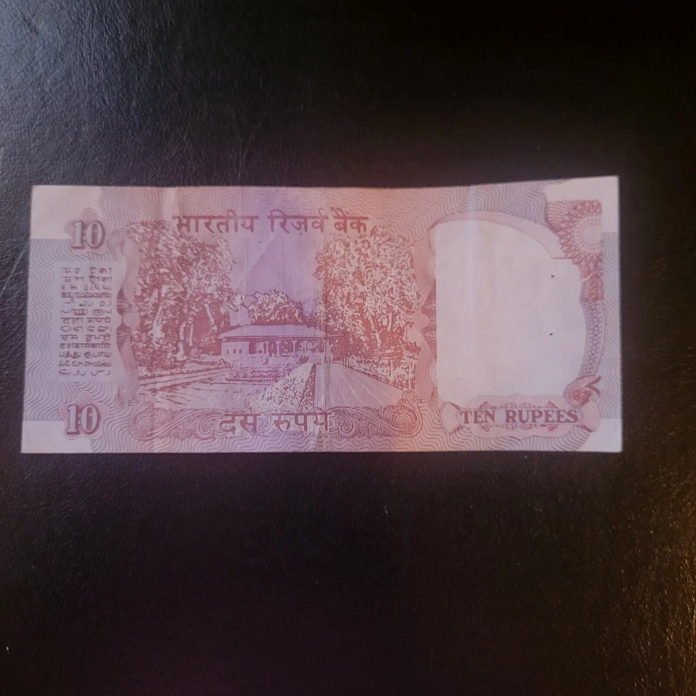 9 - 10 INDIA RUPEES BANKNOTES