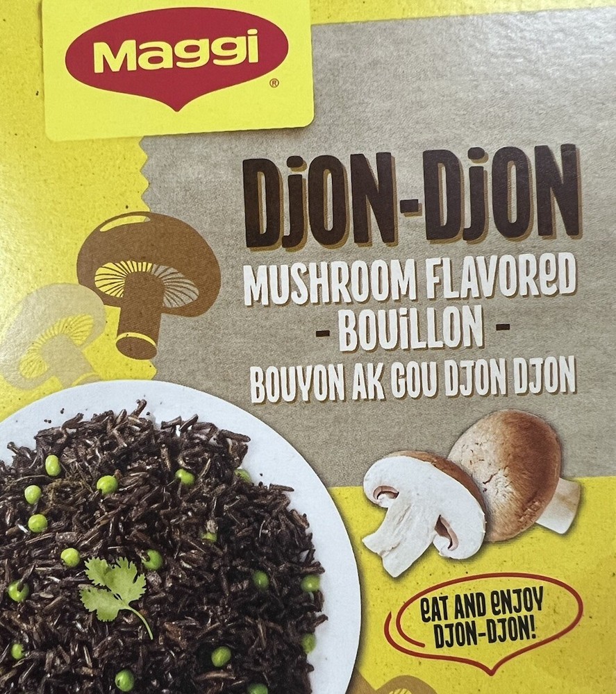 Maggi Djon Djon - Black Djondjon Mushroom Tablets 12 Cubes