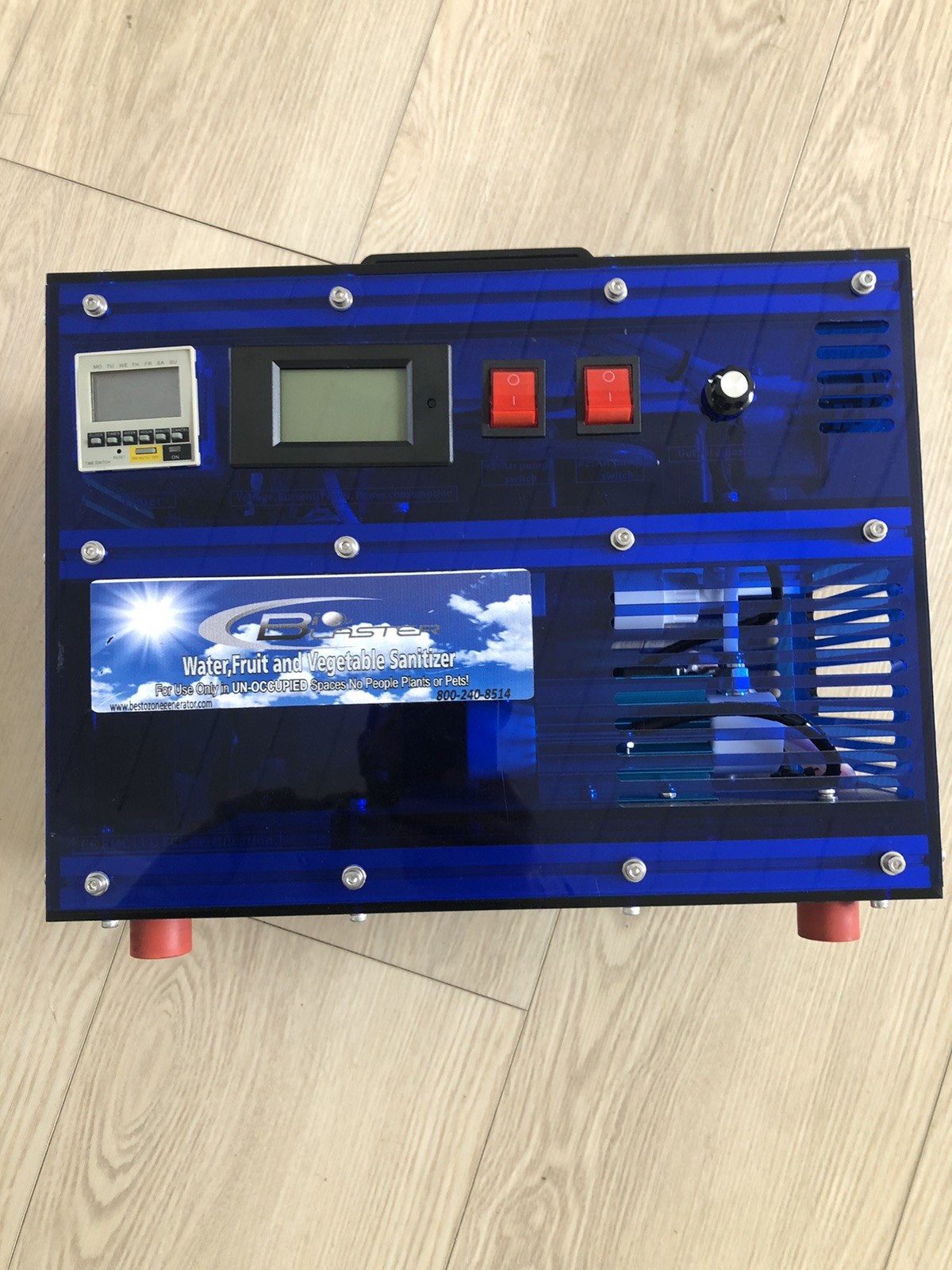 Bio Blaster WATER , FRUIT & VEGETABLE SANITIZER UNIT ONLY NO POWERCORD UNTESTED