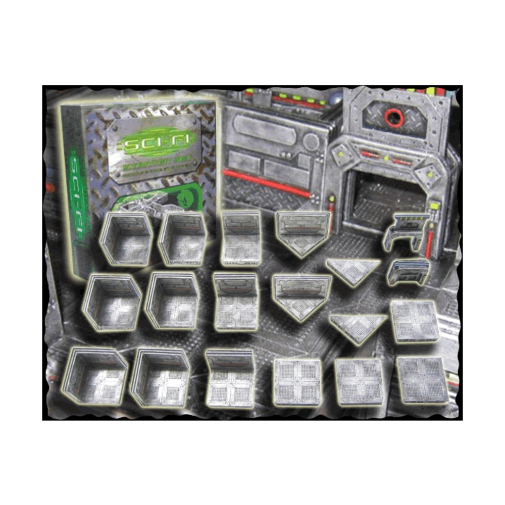 Dwarven Forge Sci-Fi Set Starter Set VG+/NM
