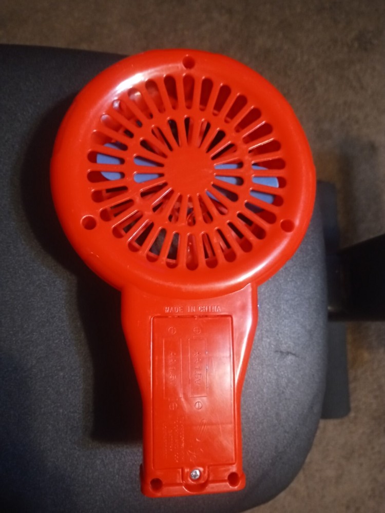 Disney Junior Mickey Mouse Bubble Fan Only Working & Tested USED 
