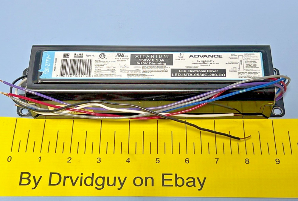 Advance Xitanium LED-INTA-0530C-280-DO LED Driver; 150W