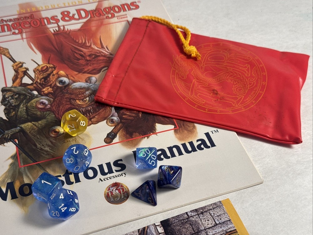 Introduction to Advanced Dungeons & Dragons TSR 1134 Incomplete