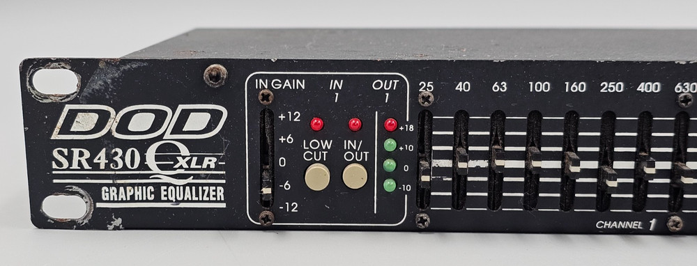 DOD SR430 QXLR Graphic Equalizer