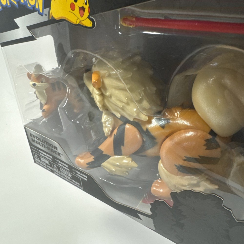 Jazwares Pokemon Evolution Multi-Pack Growlithe & Arcanine