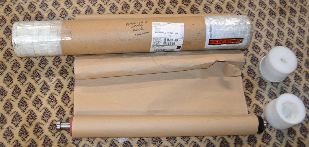 American UV Coater Applicator Roll ~ A2 ~ Rubber Roller