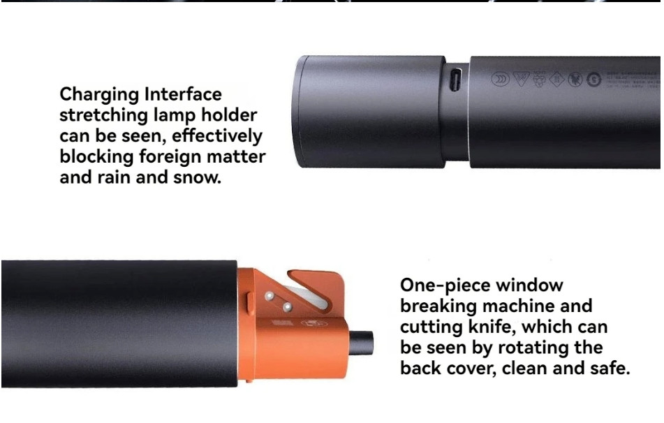 Xiaomi Mijia Multi-functional Ultra Bright Torch LED Flashlight