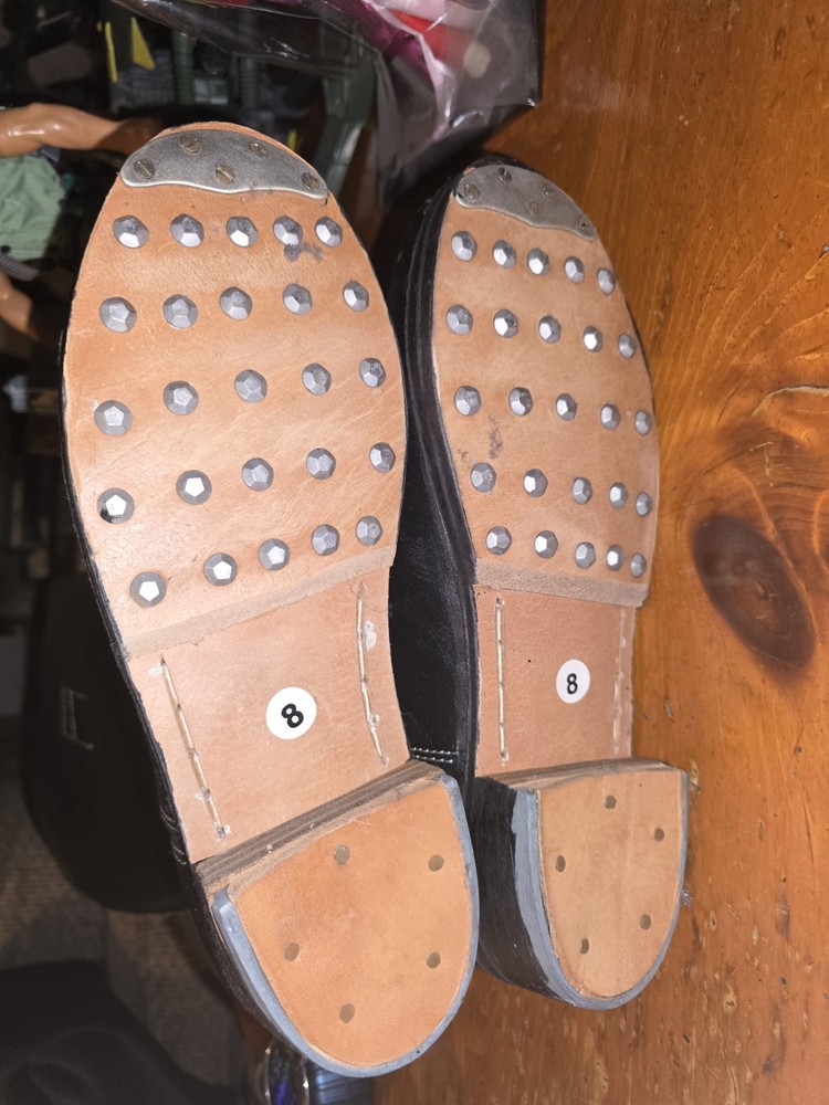 ww2 german marching boots custom made size 8
