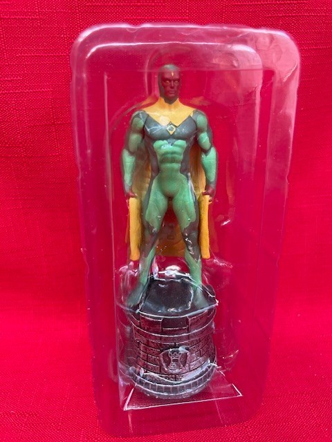 MARVEL CHESS FIG COLL MAG #23-VISION-WHITE ROOK- EAGLEMOSS PUBLICATIONS LTD
