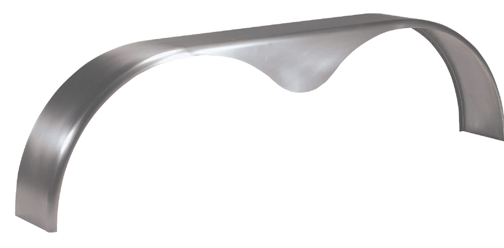 2) Tandem Axle Cold Rolled Steel Utility Trailer Fender Teardrop 9" x 72" x 21.5