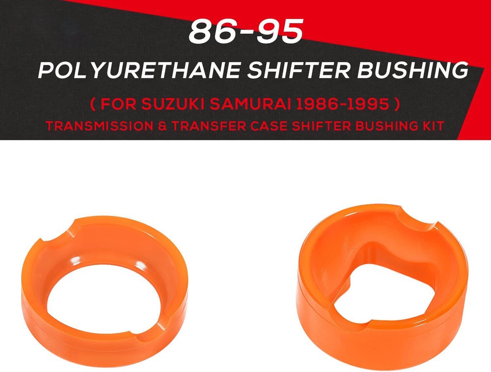 Polyurethane Transmission Transfer Case Shifter Bushing Kit for Suzuki Samurai