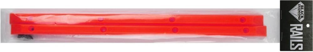Black Diamond Skateboard Rails Red with Screws