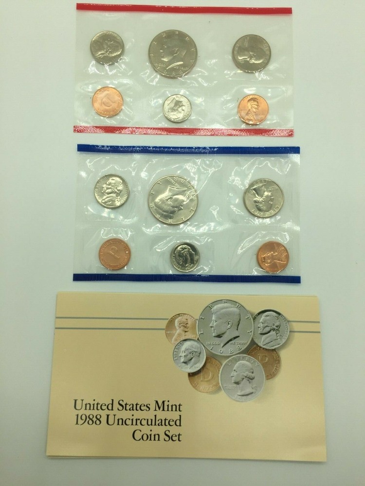 1988 United States Mint Uncirculated Sets