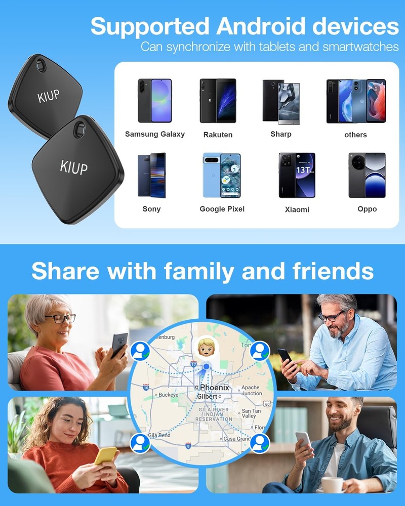 Bluetooth Tracker for Android - Key Finder Luggage Locator Device