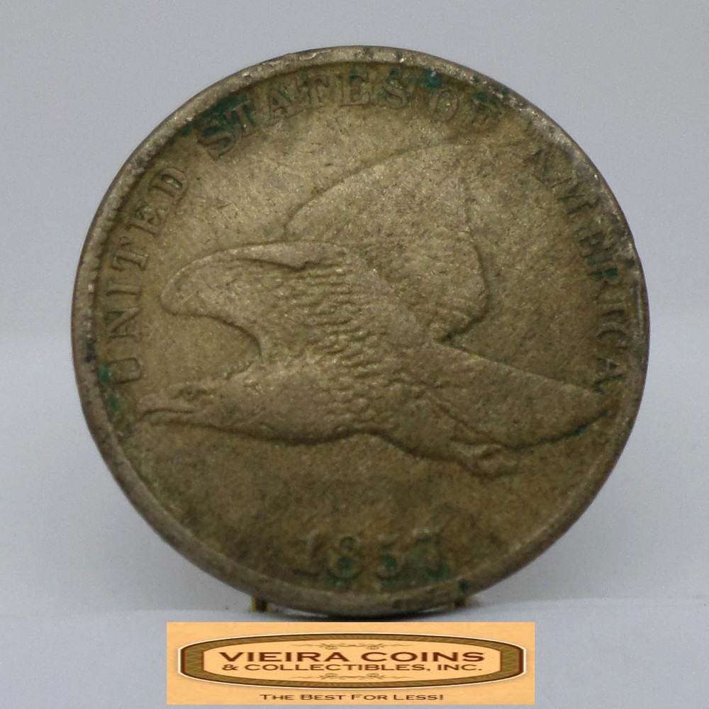 1857 Flying Eagle Cent - #C52048NQ