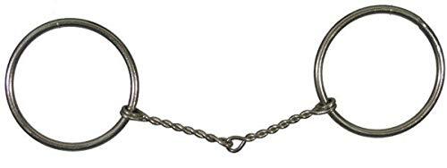 Showman Nickel Plated O-Ring Snaffle Bit
