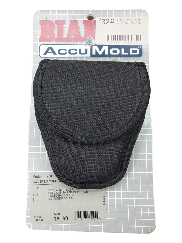 Bianchi Accumold Covered Cuff Case