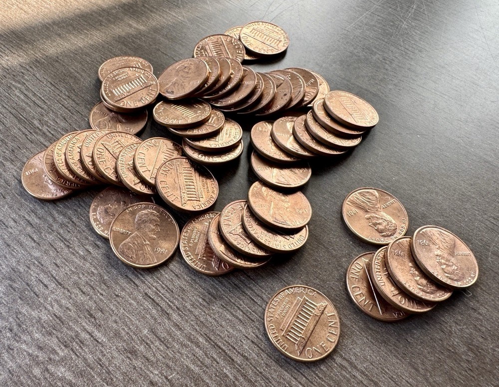 1981-P Lincoln Cent Roll Brilliant Uncirculated