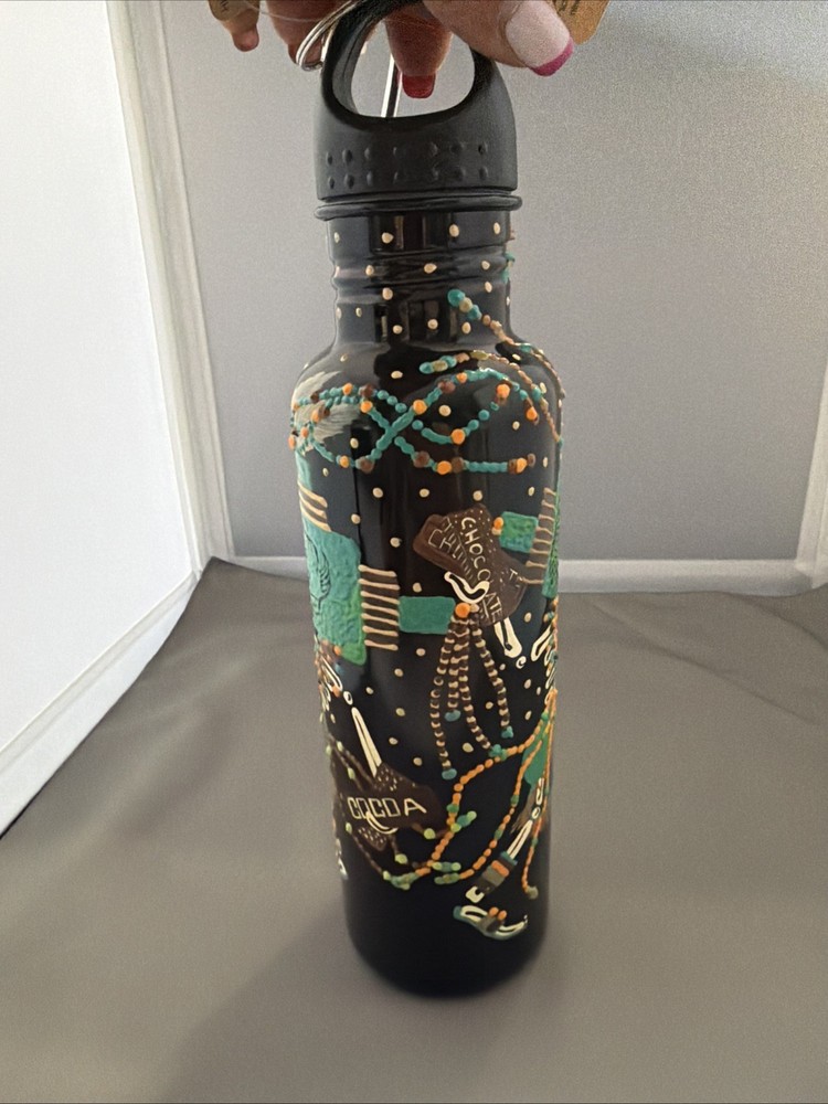 Sub Zero Water Bottle With Hand Painted Design