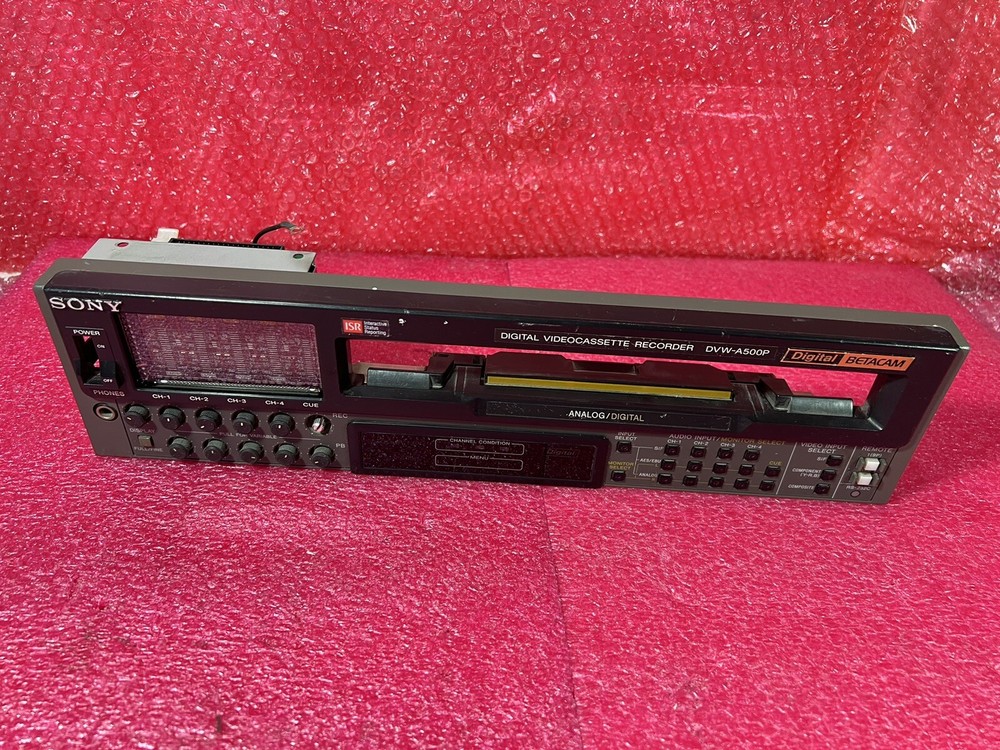Sony DVW-A500P DIGITAL VIDEOCASSETTE RECORDER ''Panel only''
