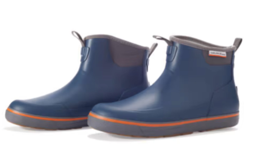 Grundens Deck-Boss Ankle Boots "Deep Water Blue"