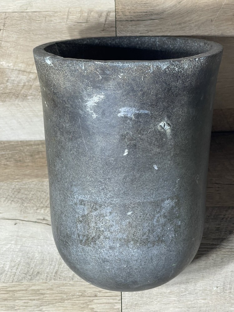 Vintage Smelting Pot Stone Round Bottom