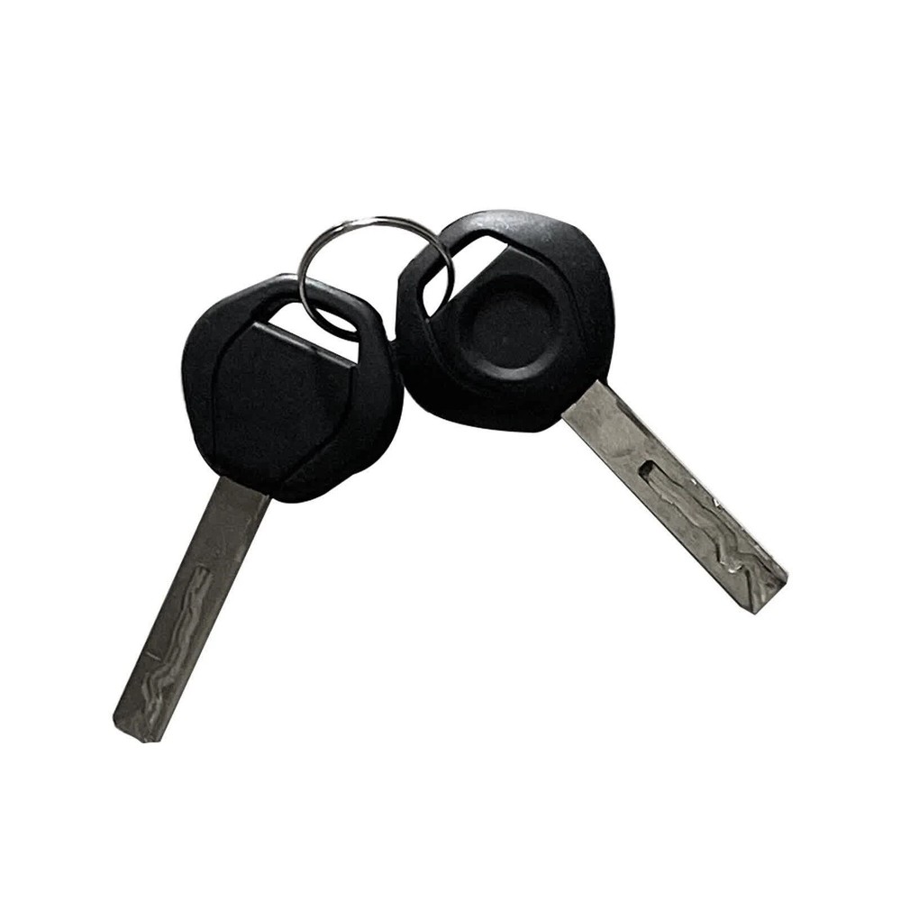 2x Key left front Door lock locking cylinder For 2004-2012 BMW 3 E90 E91