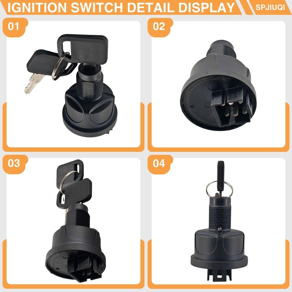 AUC15330 AUC13979 UC10104 Ignition Switch Direct Replacement for John Deere
