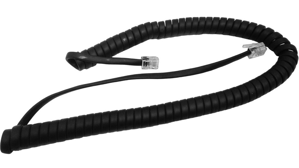 NEW 9 Foot Handset Curly Cord HP Poly Edge IP Phone E300 E350 E400 E450 E500
