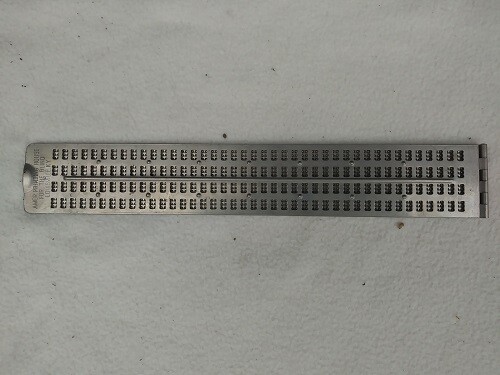 Vintage Braille Writer/Punch Board