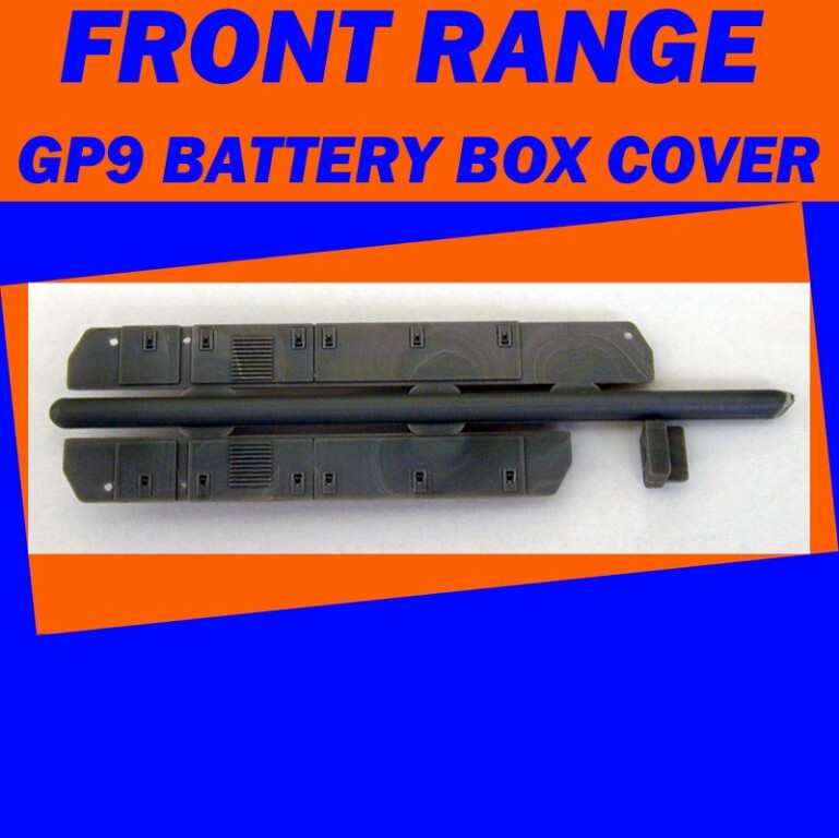 GP9 BATTERY BOX COVERS  FRONT RANGE PRODUCTS  HO SCALE GP-9