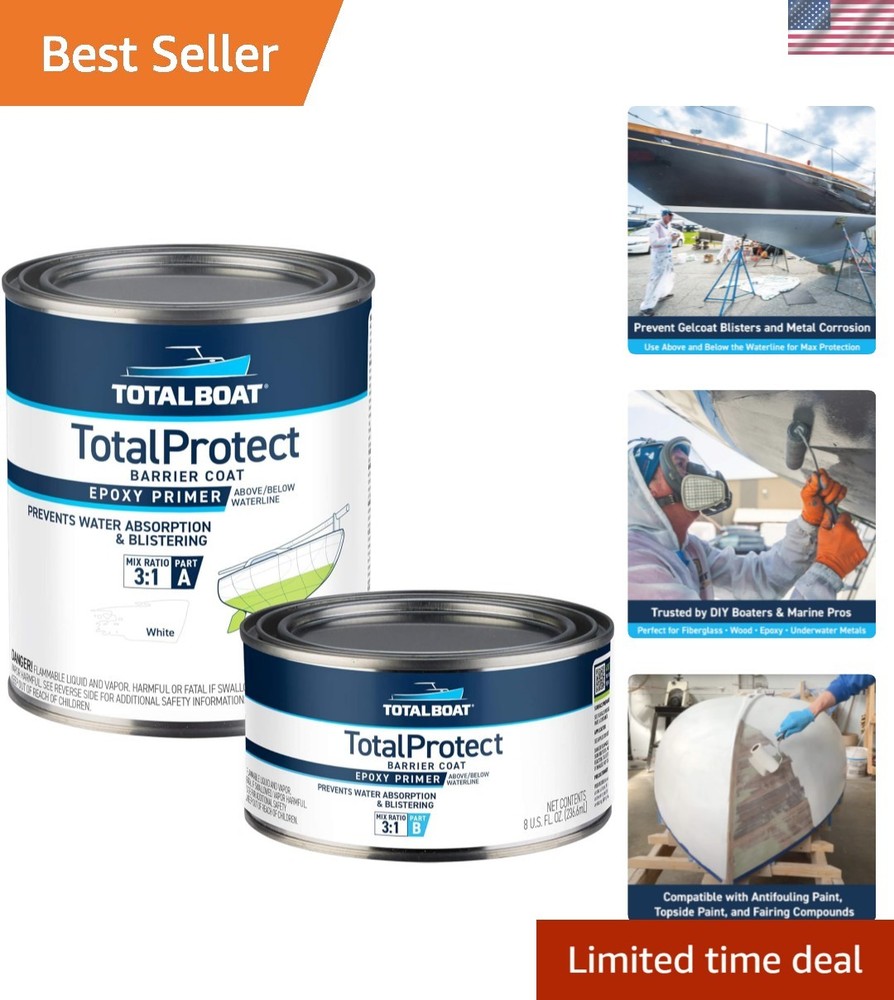 TotalProtect Epoxy Barrier Coat System White, Quart