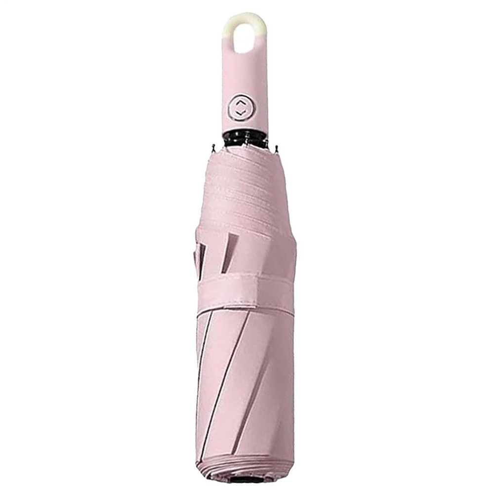 Automatic Open Close Folding Umbrella 3 Fold Windproof UV Sun Umbrella