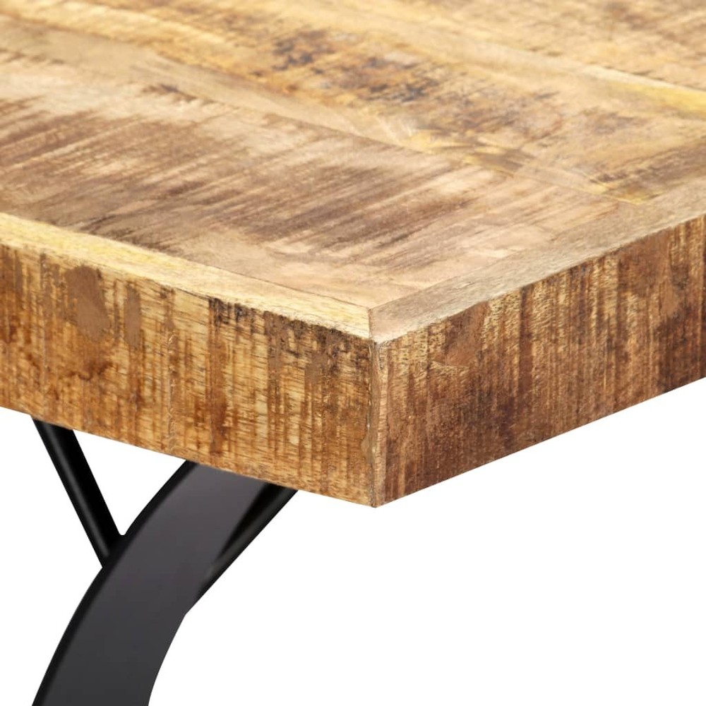 Dining Table Kitchen Table Wooden Dining Room Table Solid Mango Wood vidaXL