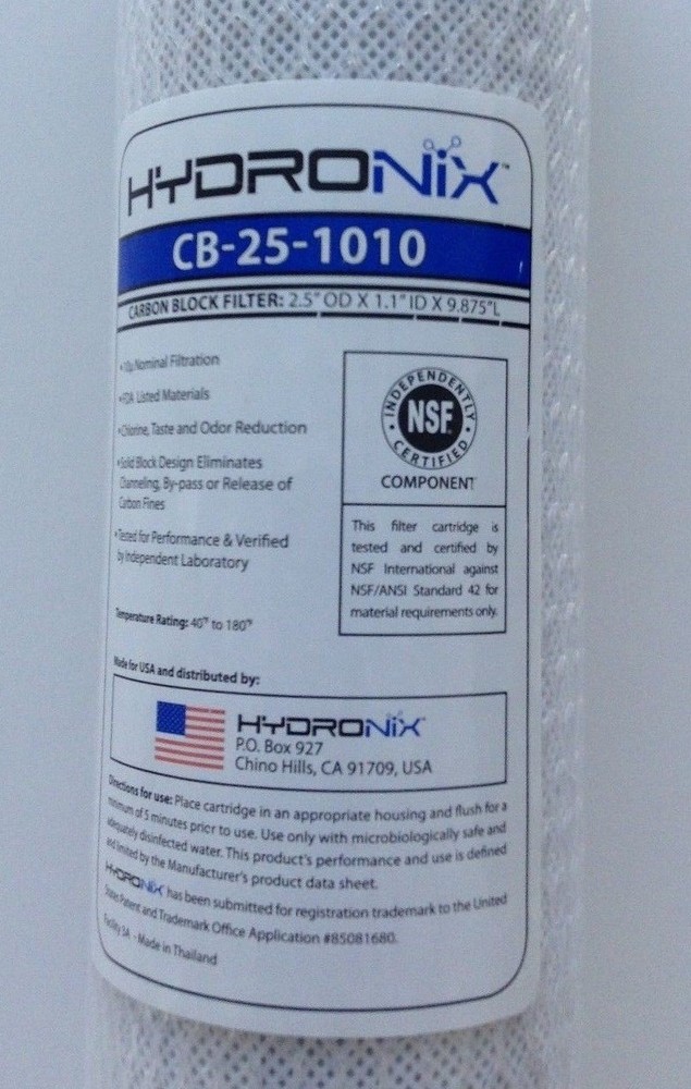 HYDRO-LOGIC STEALTH SMALL BOY 100 SEMI ANNUAL REPLACEMENT FILTER PACK