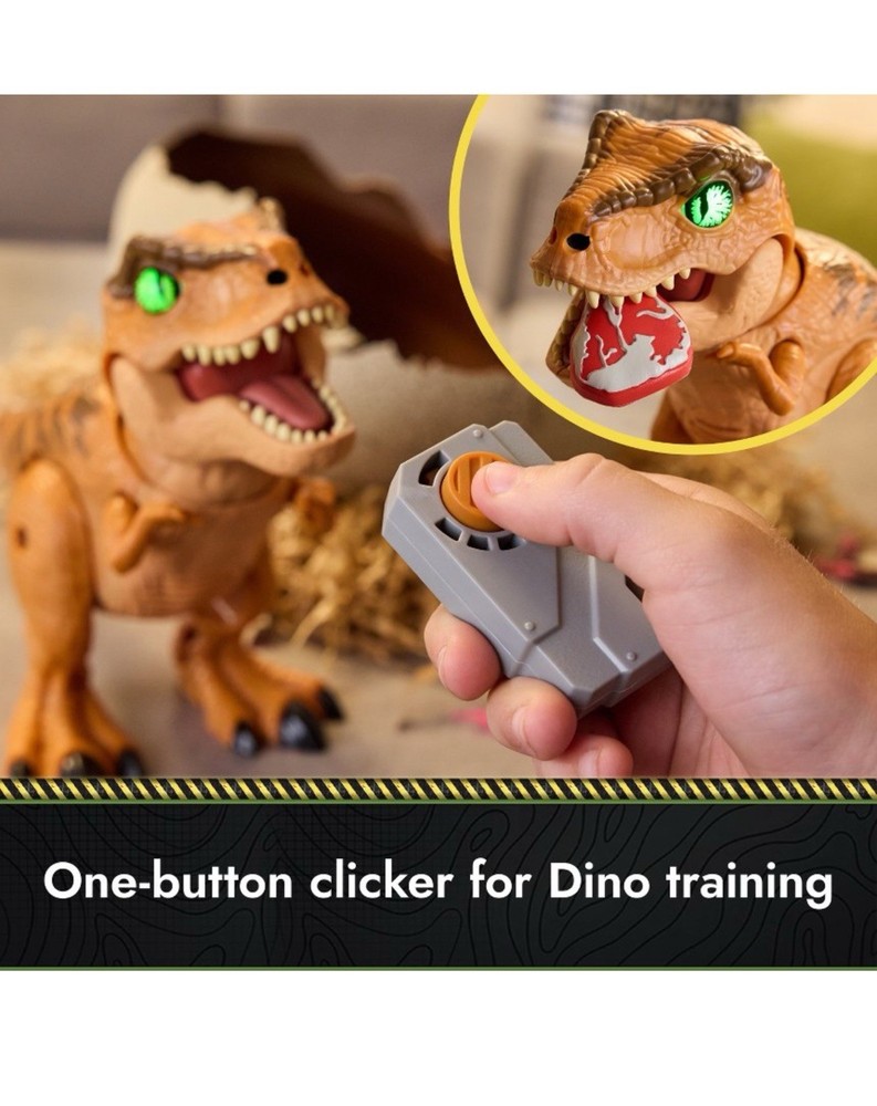 Jurassic World T-Rex Interactive Hatching Dino Action Figures Primal Hatch